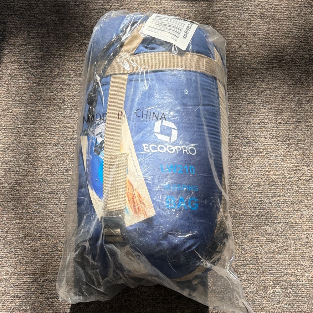 Blue Sleeping Bag